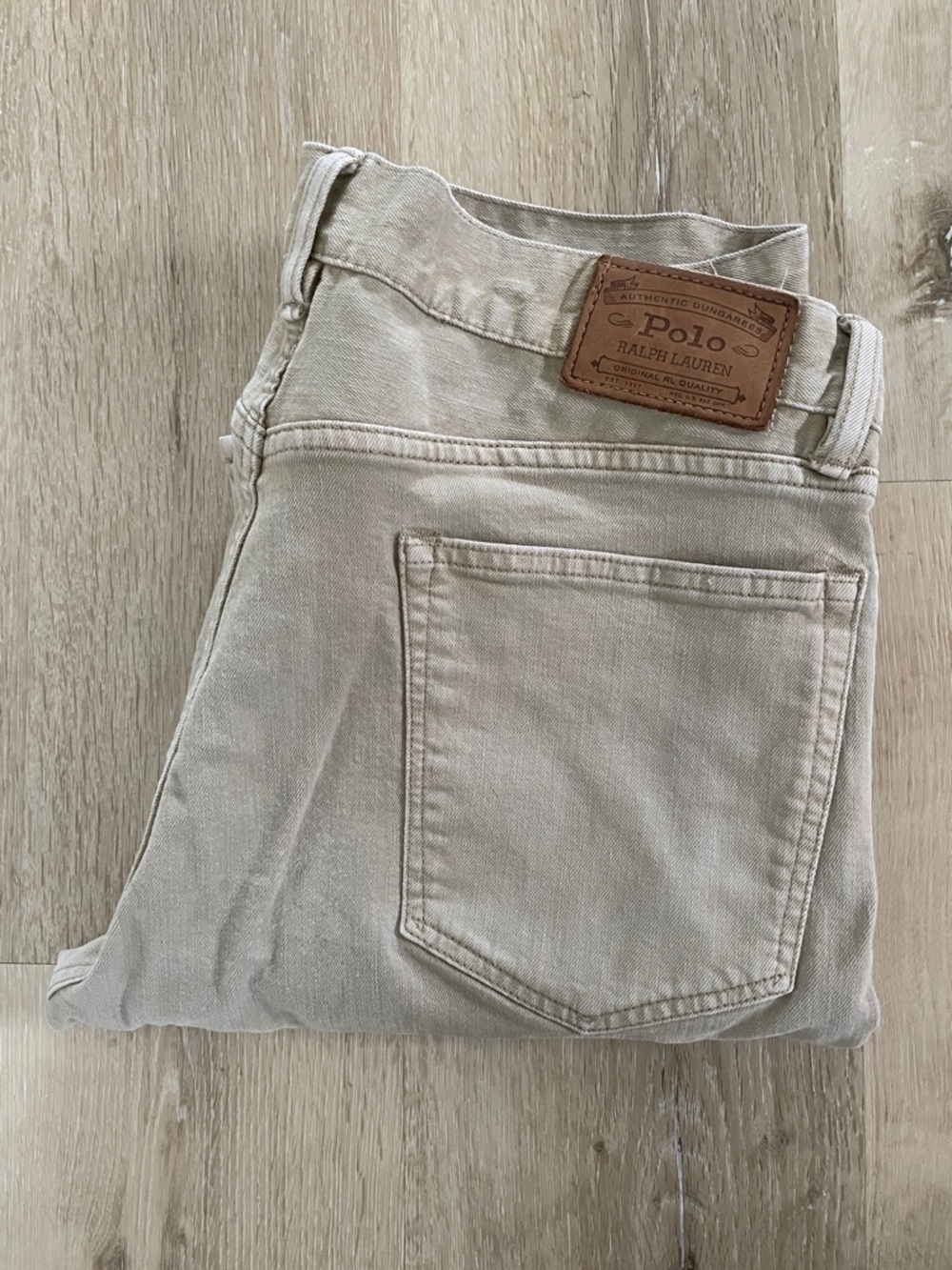 Polo by Ralph Lauren Slim Men’s Khaki Jeans, worn once
